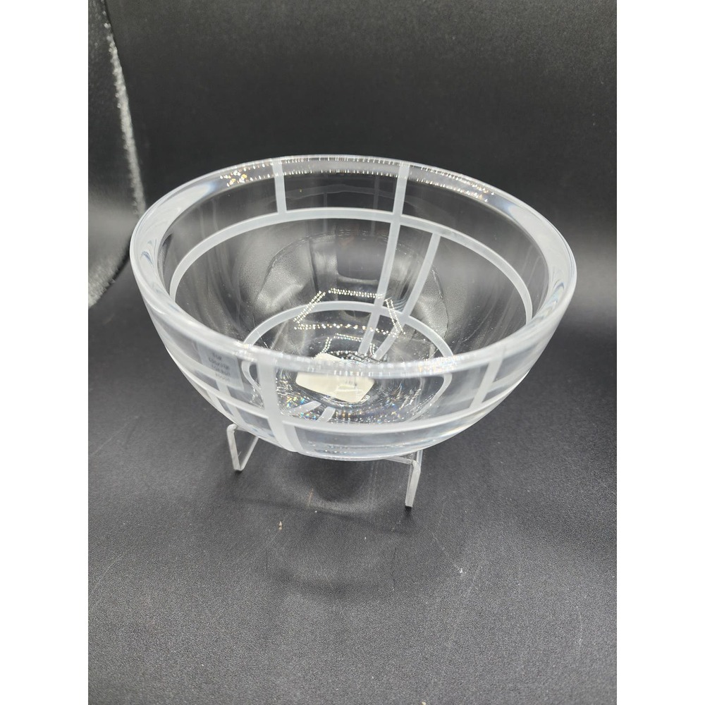 Kate Spade Lenox Lead  Crystal Bowl  Madison Square 6" Dia